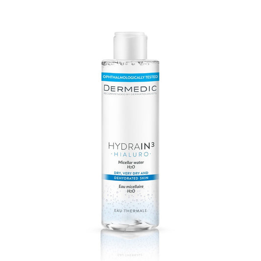 DERMEDIC HYDRAIN3 HIALURO MICELLAR WATER – Gentle Hydration & Makeup Removal
