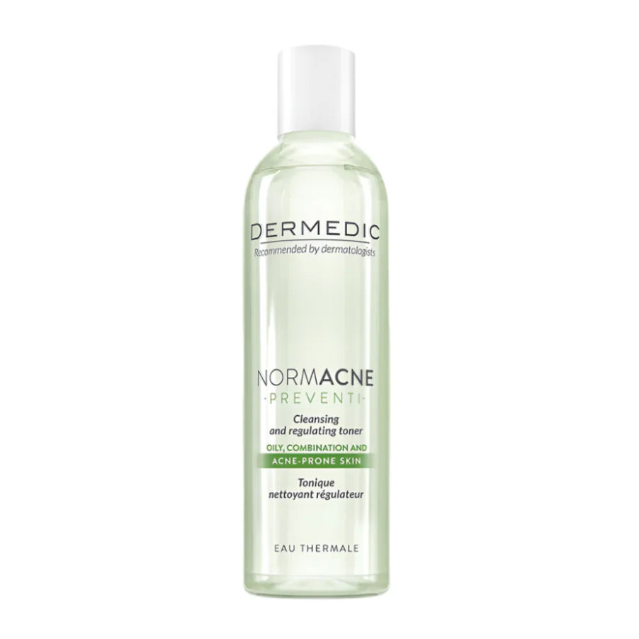 DERMEDIC NORMACNE PREVENTI CLEANSING & REGULATING TONER – Purify, Balance & Refresh 200ml