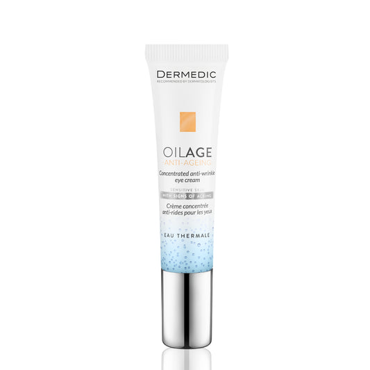 DERMEDIC OILAGE ANTI-AGEING CONCENTRATED ANTI-WRINKLE EYE CREAM – Smooth, Firm & Revitalize 15ml