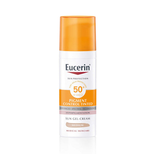 EUCERIN Pigment Control Tinted Sun Gel-Cream SPF 50+ (Medium Shade) 50ml
