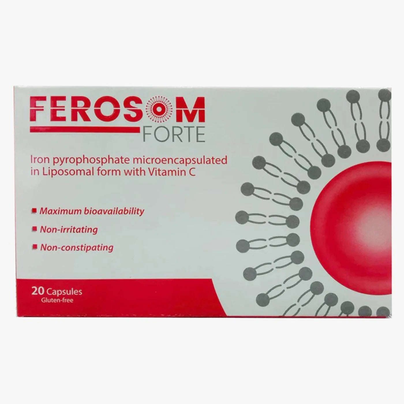 Ferosom Forte 20 capsules