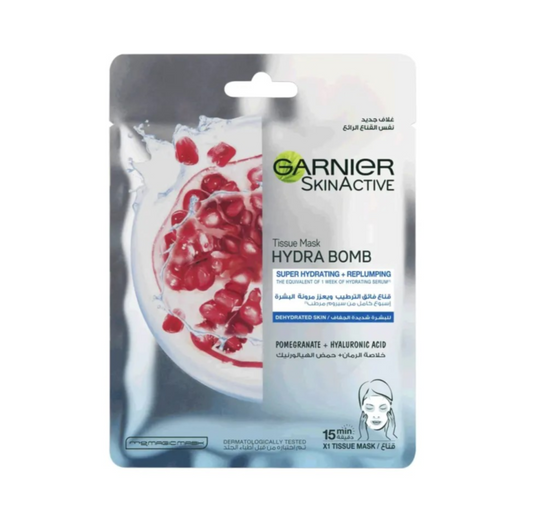 Garnier SkinActive Hydra Bomb Tissue Mask – Super Hydrating & Replumping – 1 mask