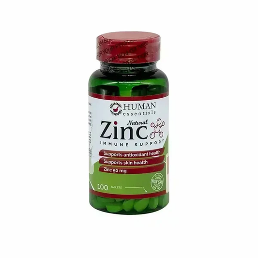 HUMAN ESSENTIALS Natural Zinc 50mg