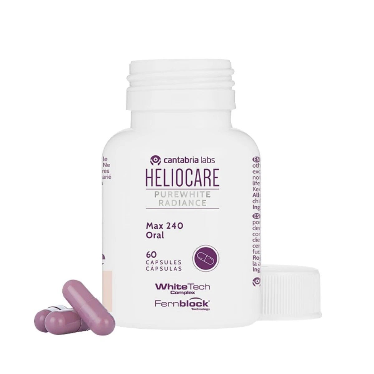 Heliocare Purewhite Radiance Max 240 Oral – 60 Capsules