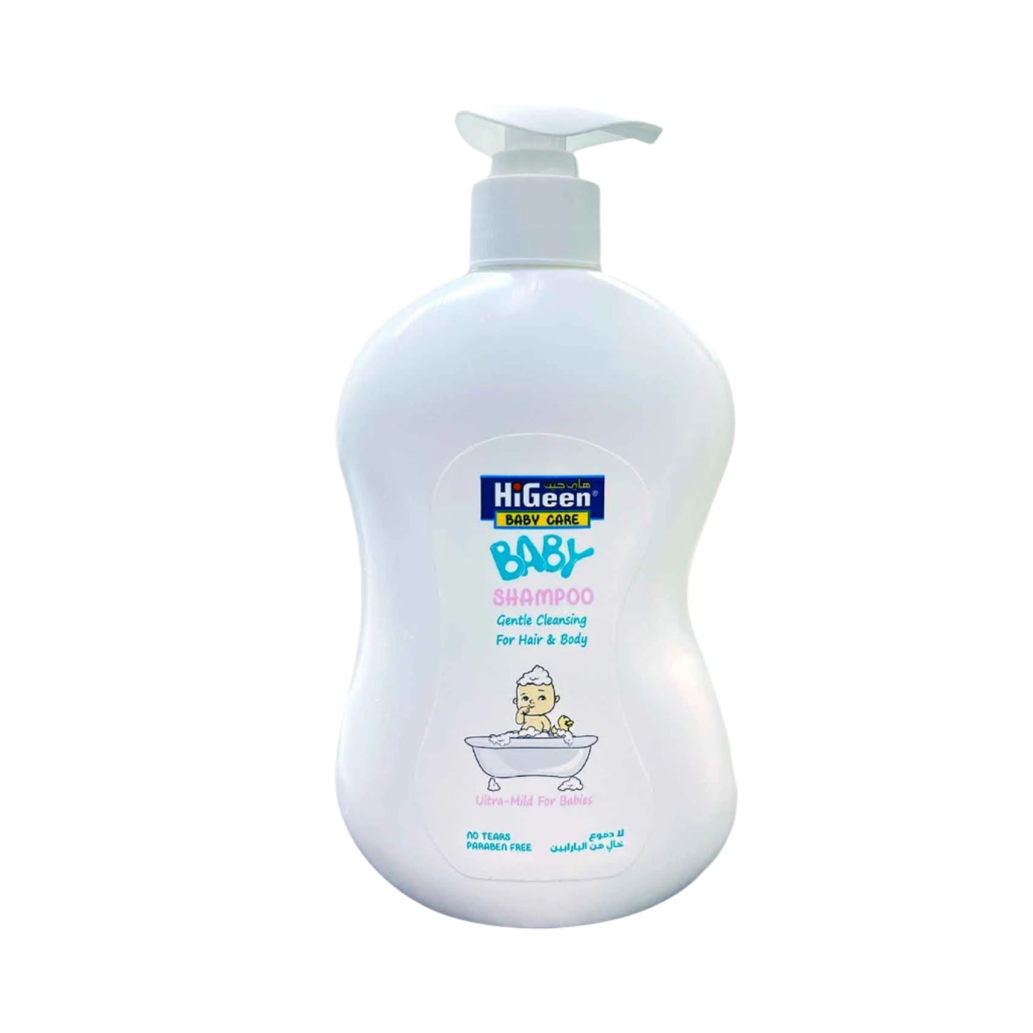 HiGeen Baby Shampoo – Gentle Cleansing for Hair & Body 500ml