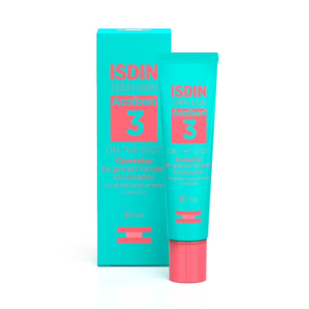 مستحضر ISDIN Teen Skin Acniben On The Spot لتصحيح حب الشباب – 15 مل