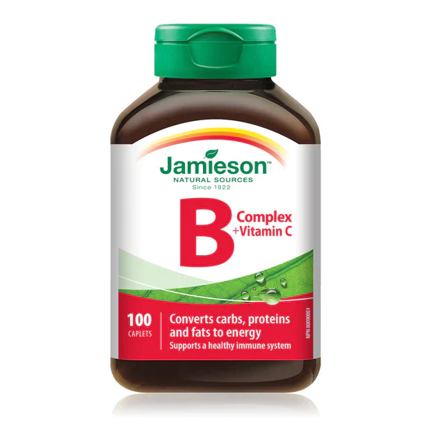 JAMIESON B Complex + Vitamin C 100 كبسولة