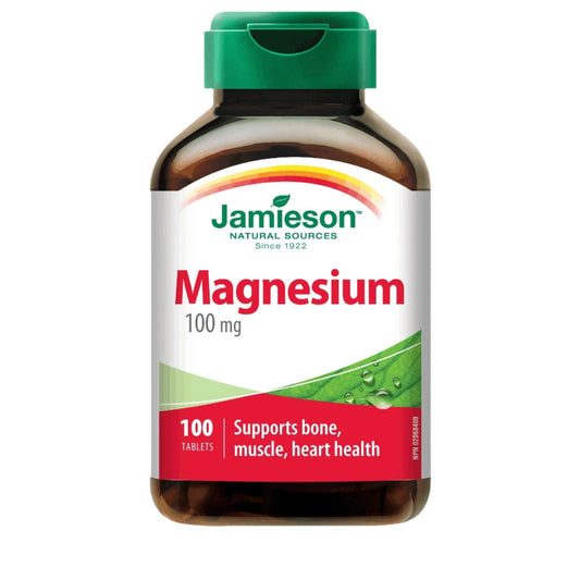 JAMIESON Magnesium 100 mg - 100 Tablets