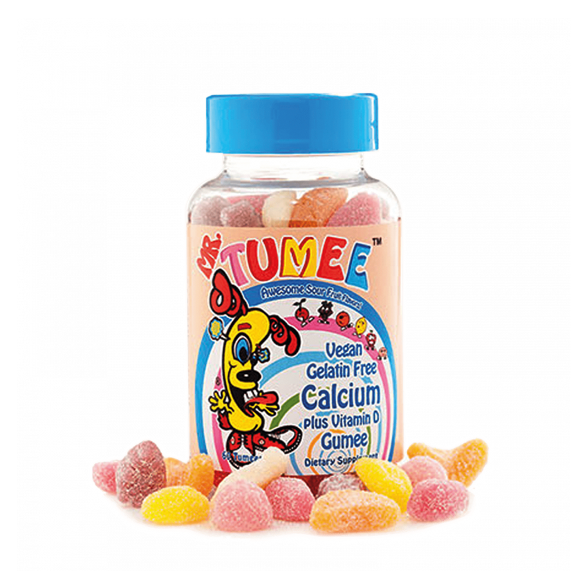 Mr Tumee Calcium + Vitamin D Gummies – Vegan Gelatin-Free