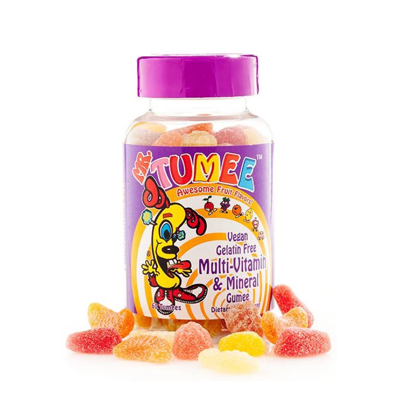 Mr Tumee Vegan Multi-Vitamin & Mineral Gummies – Fruit Flavour