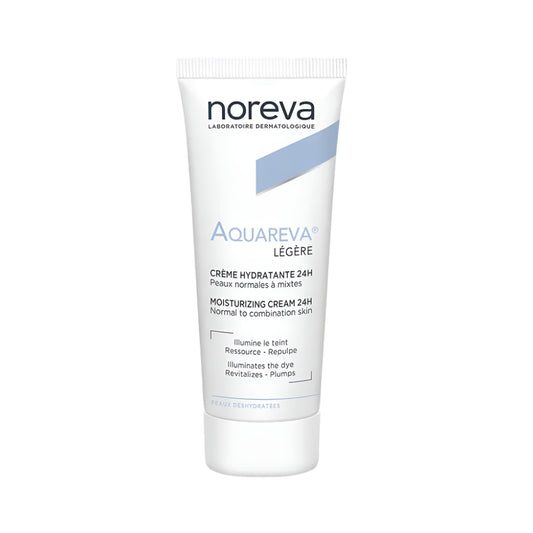 Noreva Aquareva Moisturizing Cream 24H Light - 40ml tube