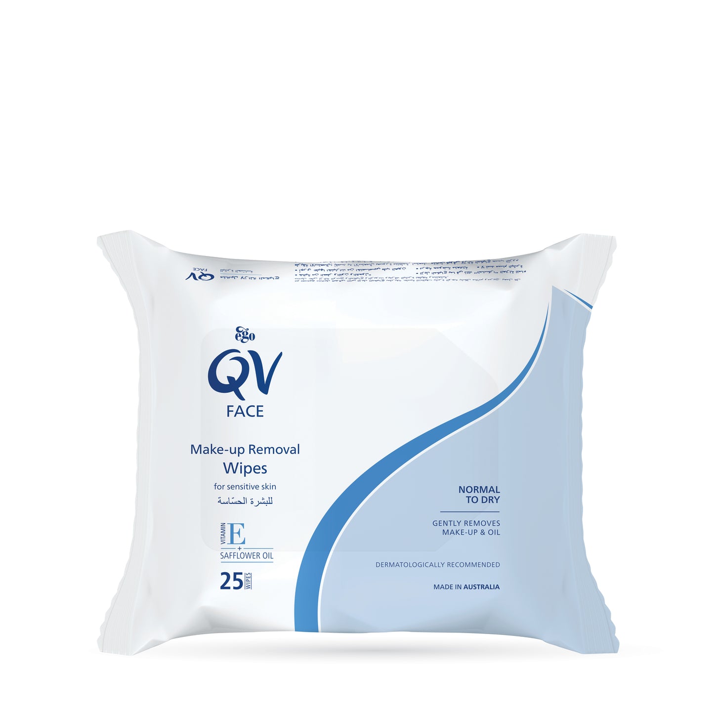 QV Face Make-Up Removal Wipes - 25 Wipes