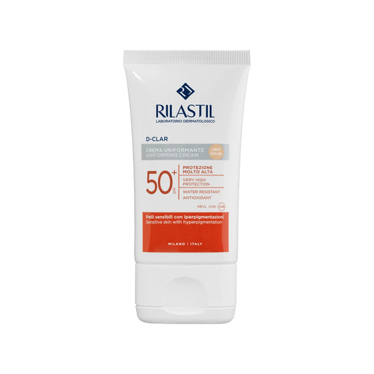 RILASTIL D-CLAR UNIFORMING CREAM SPF 50+ (LIGHT COLOR) 40ml