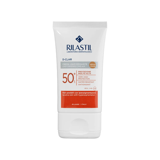 RILASTIL D-CLAR UNIFORMING CREAM SPF 50+ (MEDIUM COLOR) 40ml