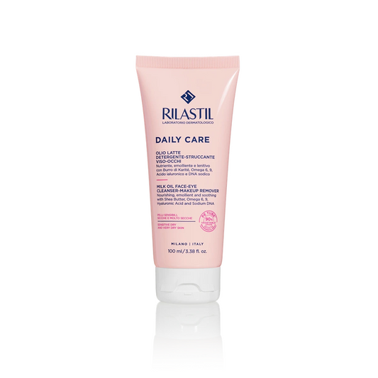 RILASTIL DAILY CARE MILK OIL FACE–EYE CLEANSER & MAKEUP REMOVER
