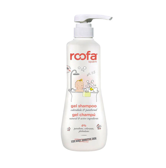 ROOFA Baby Gel Shampoo – Gentle Cleansing for Delicate Skin & Hair 500ML