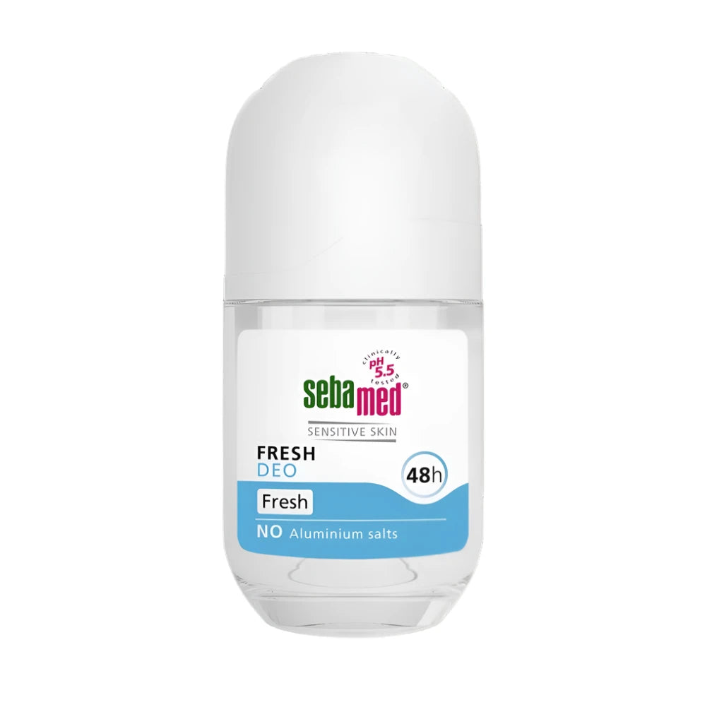 SEBA MED Fresh Deo 48h Protection with a Clean, Refreshing Scent Roll-On 50ML
