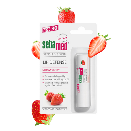 SEBA MED Lip Defense Strawberry SPF 30 4.8g