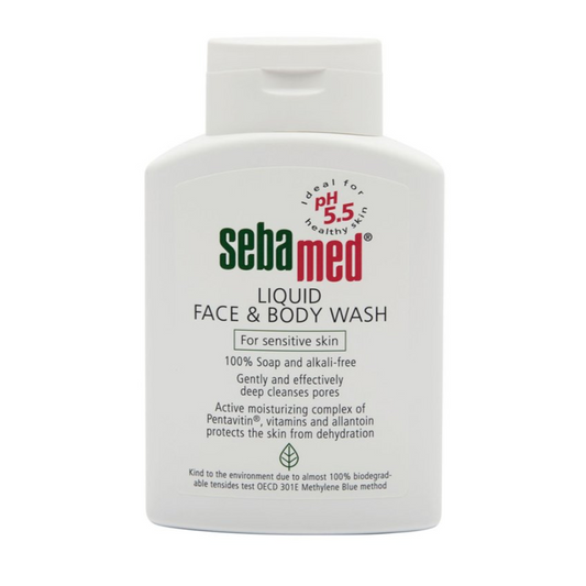 SEBA MED Liquid Face and Body wash 200ml