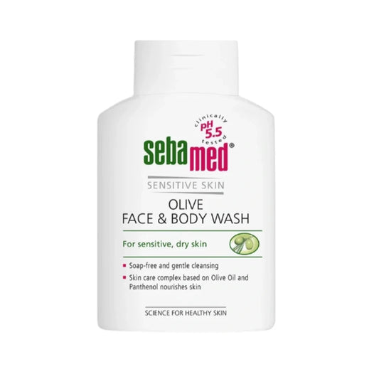 SEBA MED Olive Face & Body Wash 200ml
