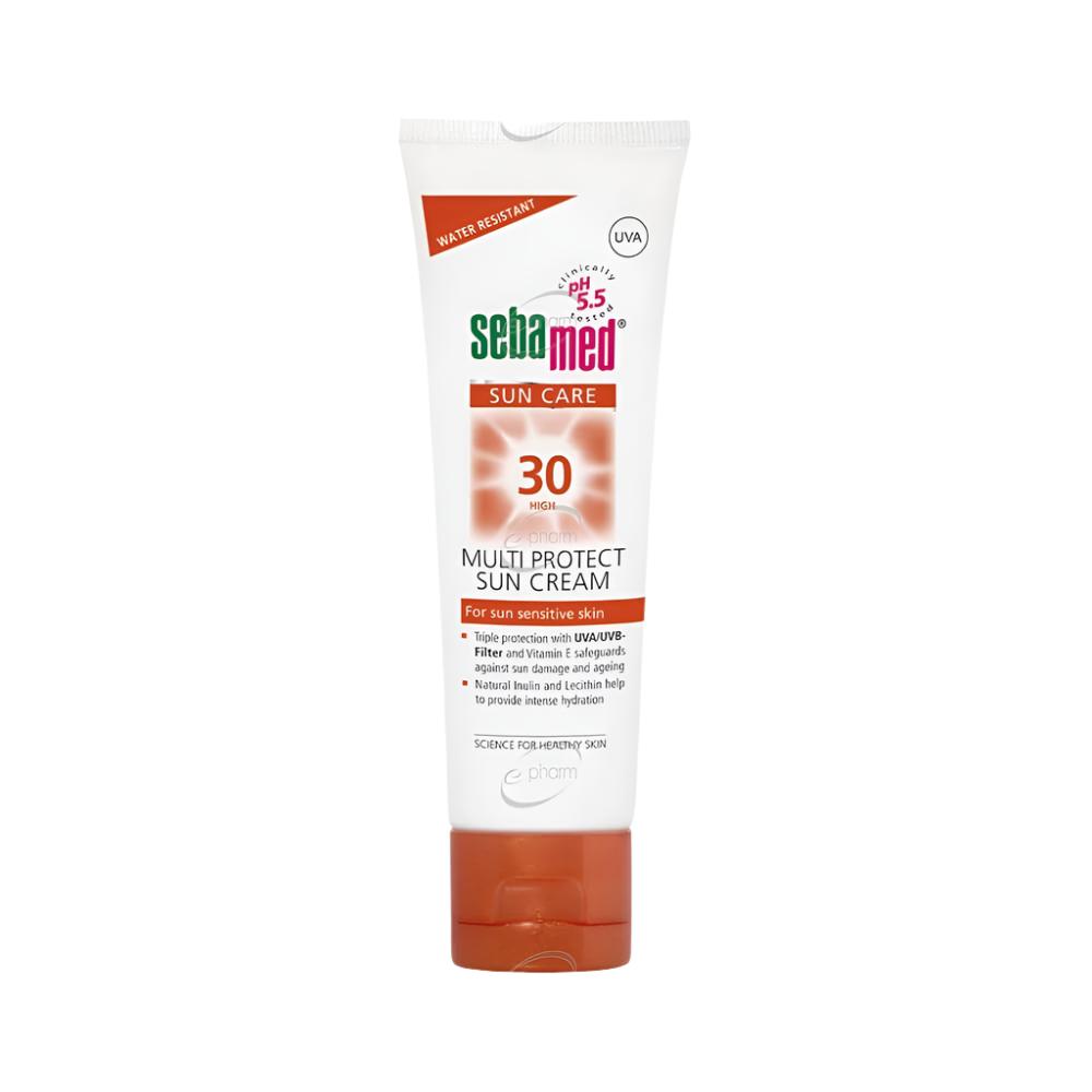 كريم الحماية من الشمس SEBA MED Sun Care SPF 30 – كريم الحماية من الشمس متعدد الاستخدامات 75 مل