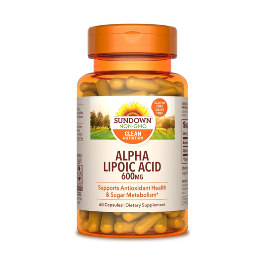 SUNDOWN ALPHA LIPOIC ACID 600MG 60CAP