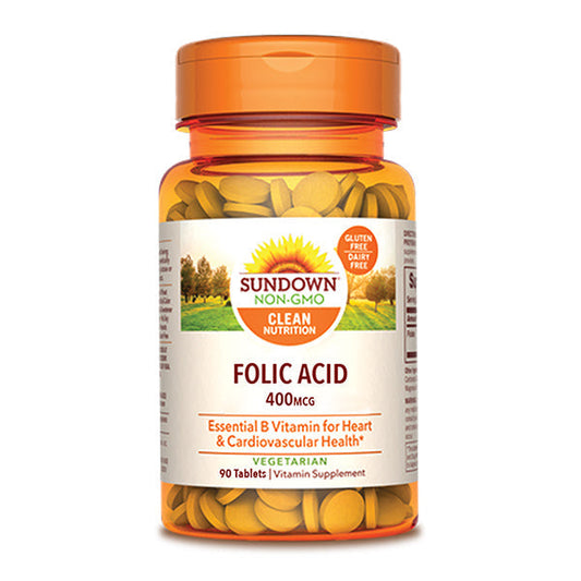 SUNDOWN FOLIC ACID 400MG 90 Tablets