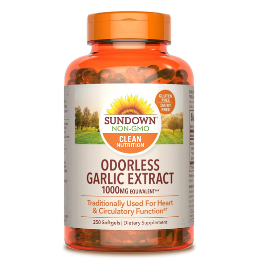 SUNDOWN GARLIC ODORLESS 250 Softgels
