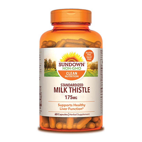 SUNDOWN Milk Thistle 175MG - 60 CAPSULES