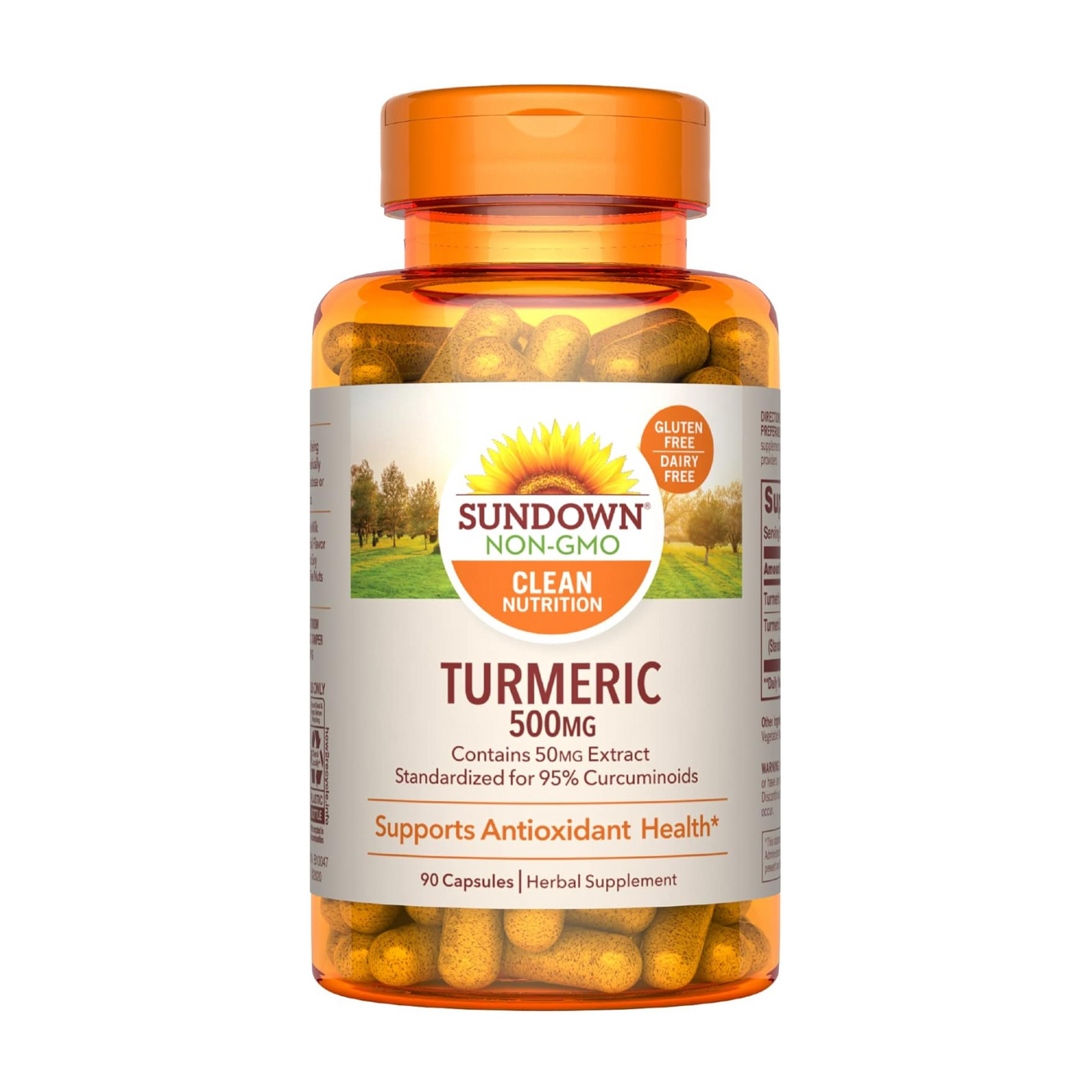 SUNDOWN TURMERIC 500 MG SIZE 90