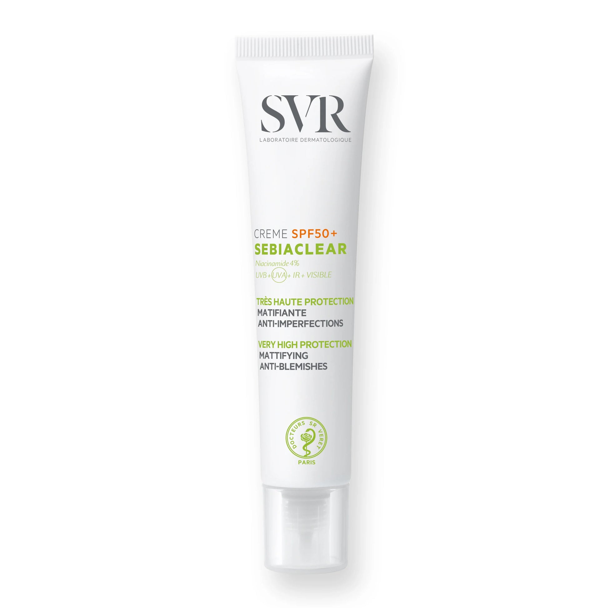 كريم SVR Sebiaclear SPF 50+ المطفي - 40 مل