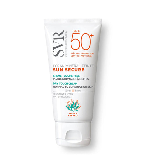 كريم SVR Sun Secure SPF 50+ بلمسة ملونة ومعدنية - 50 مل