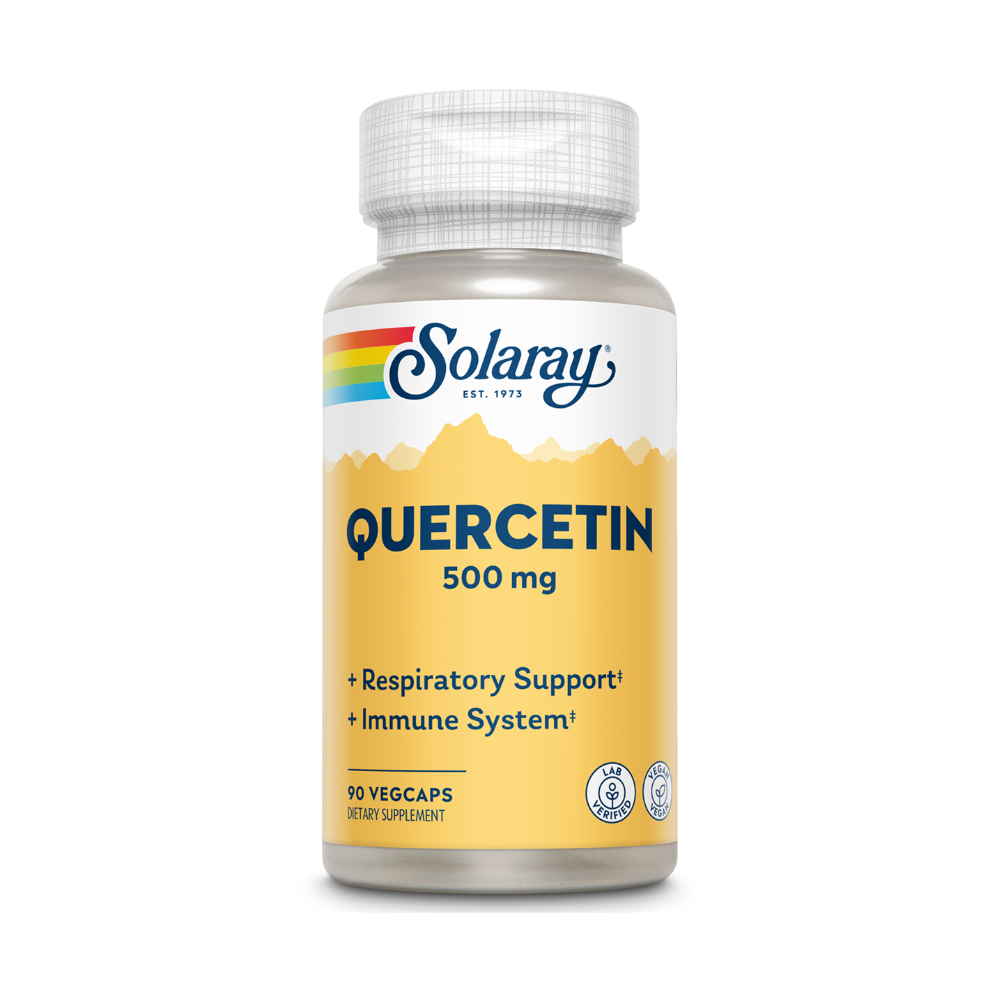 Solaray Quercetin 500 mg Dietary Supplement – 90 VegCaps