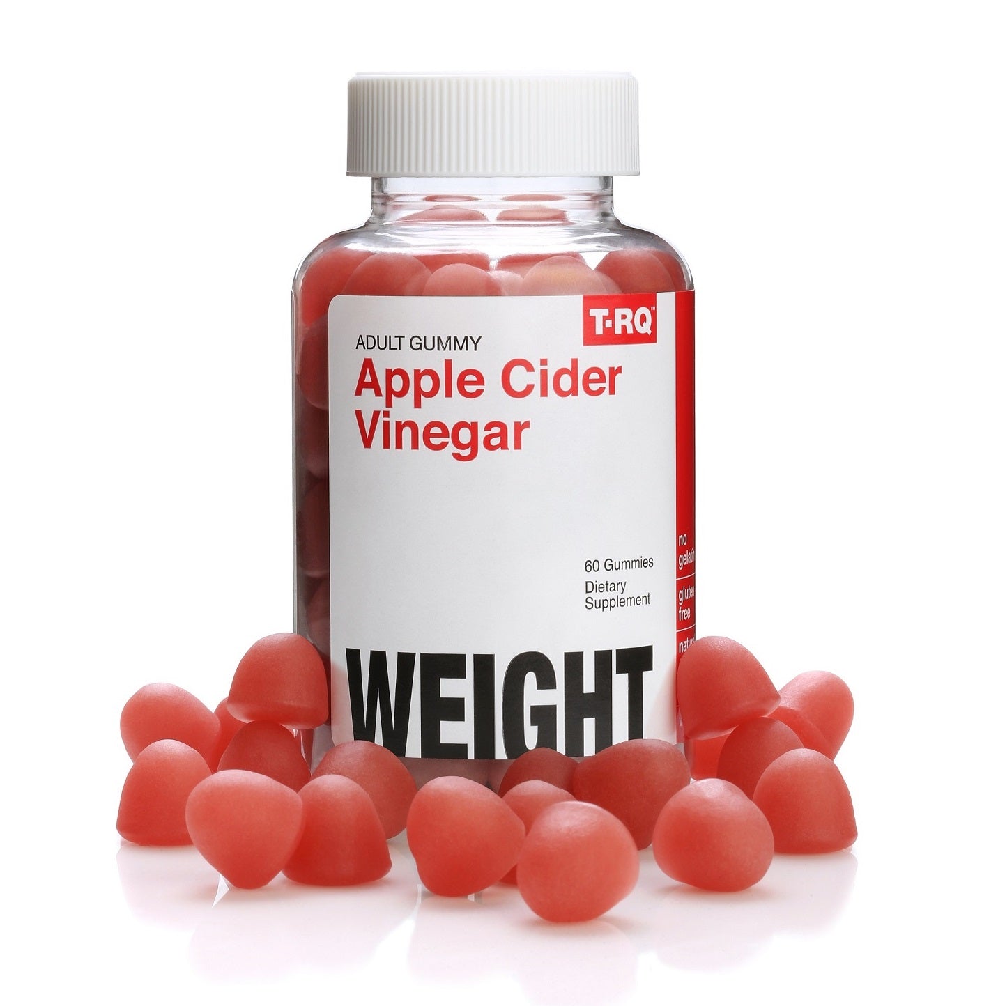 T-RQ APPLE CIDER VINEGAR ADULT GUMMY – WEIGHT MANAGEMENT - 60 gummies