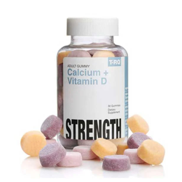 T-RQ CALCIUM + VITAMIN D ADULT GUMMY – STRENGTH SUPPORT - 30 gummies