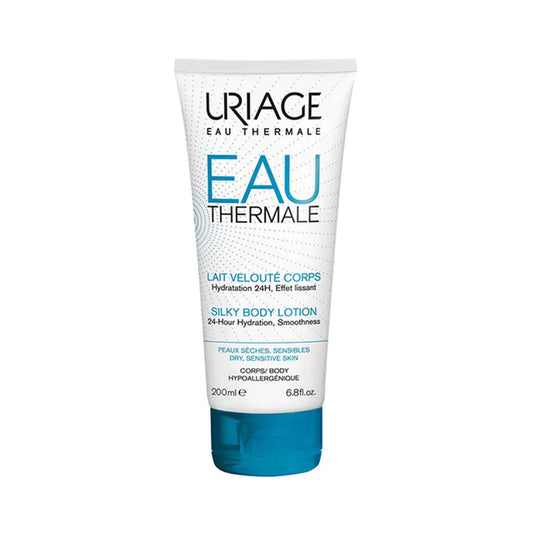 URIAGE EAU THERMALE SILKY BODY LOTION – Deep Hydration & Lasting Smoothness 200ml