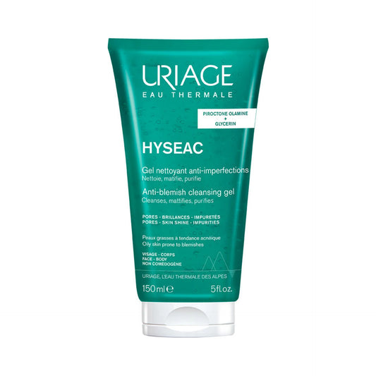 URIAGE HYSÉAC CLEANSING GEL – Purifying & Refreshing Cleanser