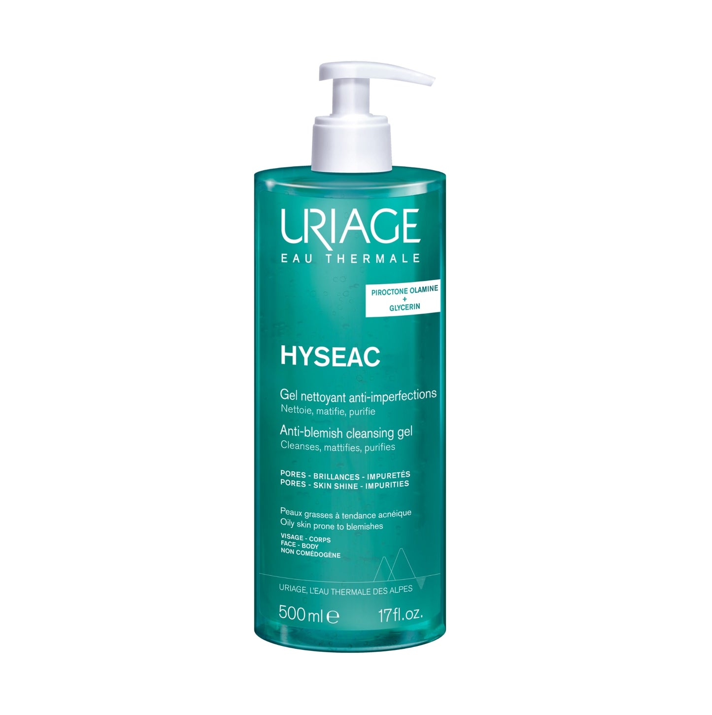 URIAGE HYSÉAC CLEANSING GEL – Purifying & Refreshing Cleanser