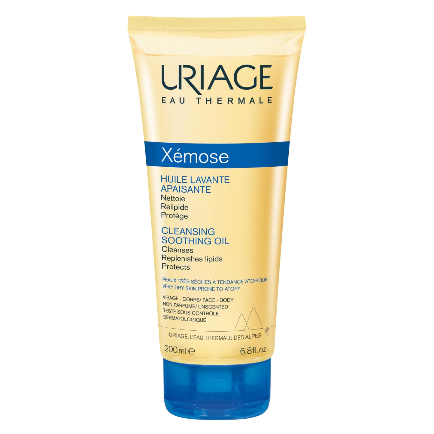 زيت التنظيف والتهدئة URIAGE XÉMOSE - ترطيب وحماية فائق اللطف 200 مل