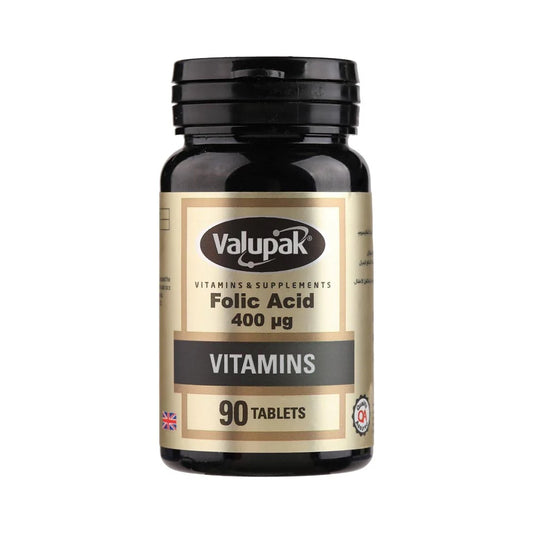 VALUPAK FOLIC ACID 400 µg 90 tablets