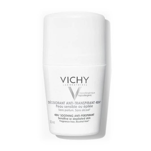 VICHY 48-Hour Soothing Anti Perspirant Roll On 50ml Unisex