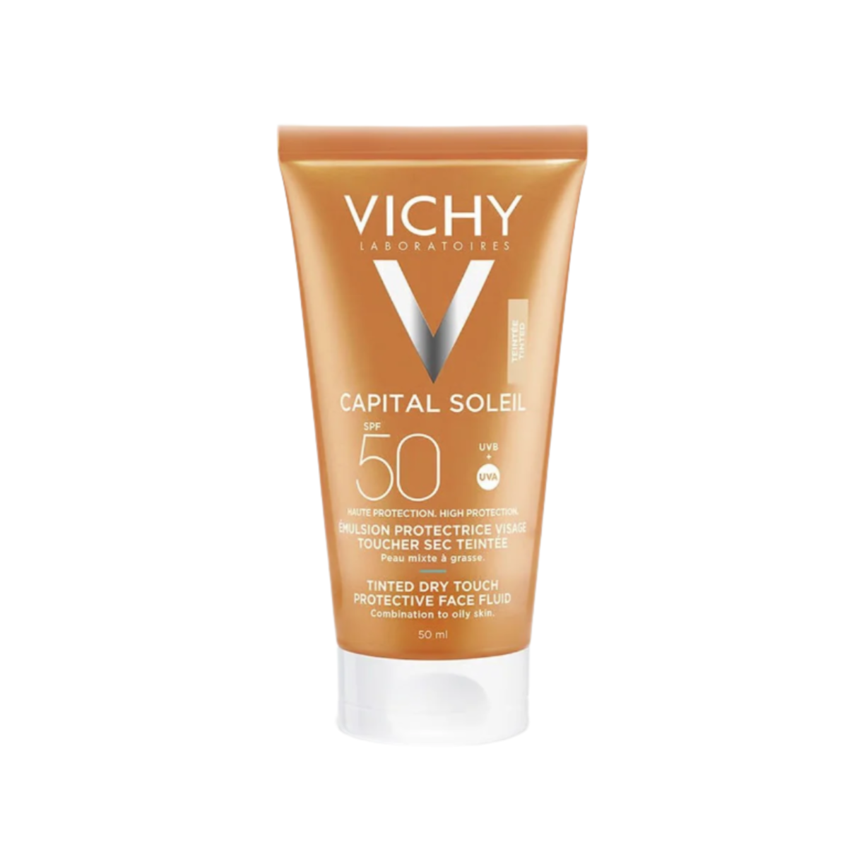 VICHY Capital Soleil Dry Touch Anti Shine Sunscreen for Combination to Oily Skin SPF50 50ml