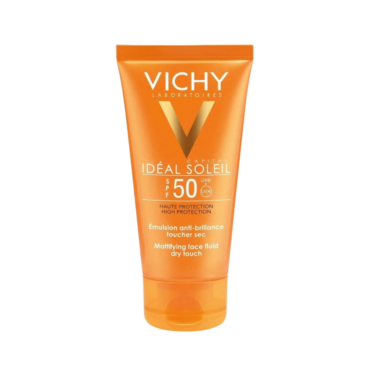 VICHY Capital Soleil Dry Touch Mat Face Fluid SPF50 50ml Invisible