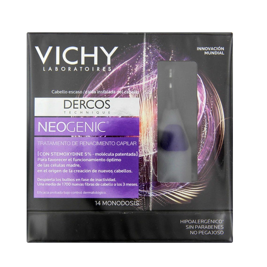 VICHY DERCOS NEOGENIC HAIR RENEWAL TREATMENT – 14 Monodoses