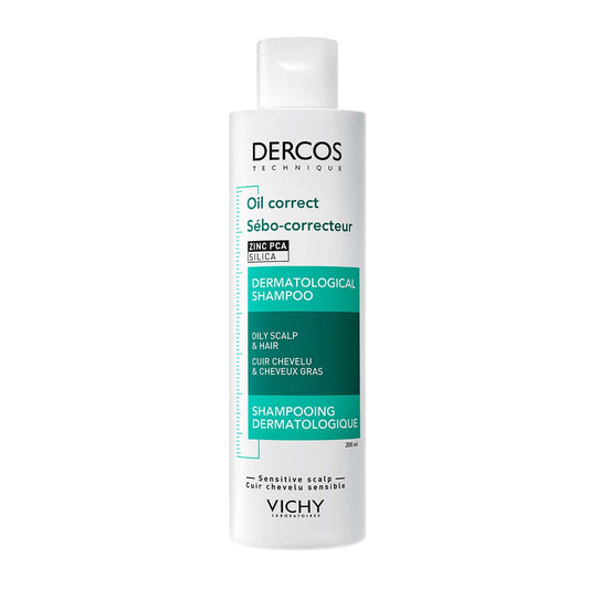 VICHY Dercos Oil Correct Shampoo for Oily Hair 200ml
