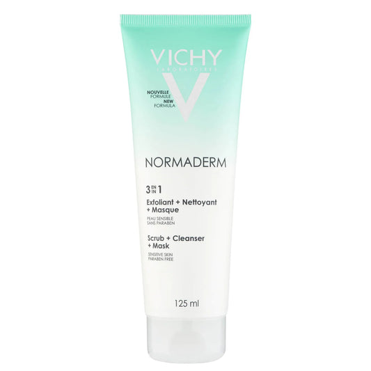 VICHY Normaderm 3in1 Scrub+Cleanser+Mask 125ml