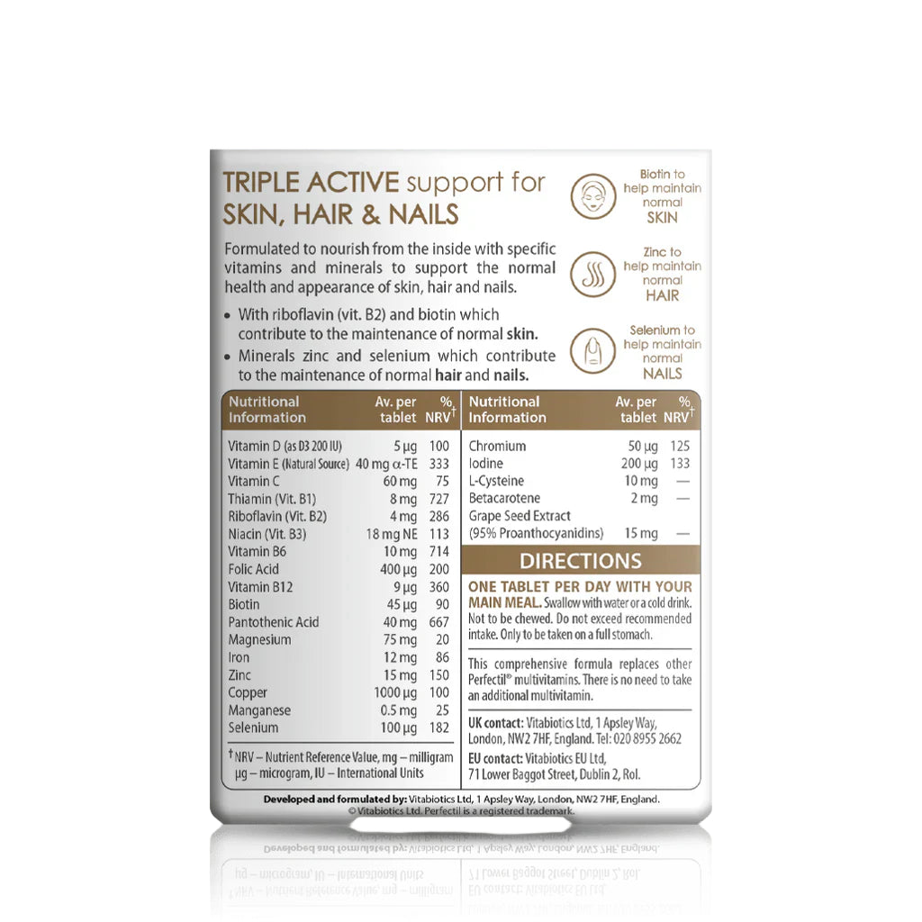 VITABIOTICS Perfectil Original 30 Tablets
