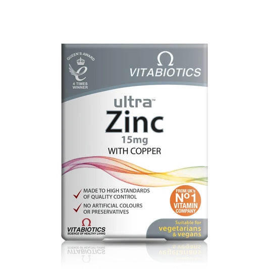 VITABIOTICS Ultra Zinc 60 Tablets