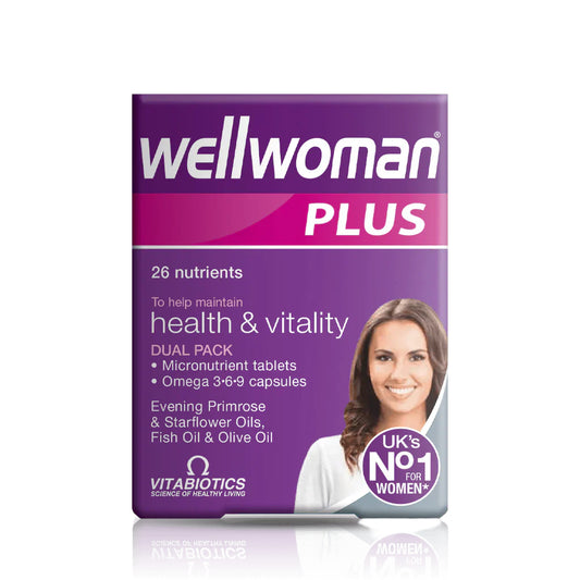VITABIOTICS Wellwoman Plus Omega 3-6-9 - 56 Tablets/Capsules