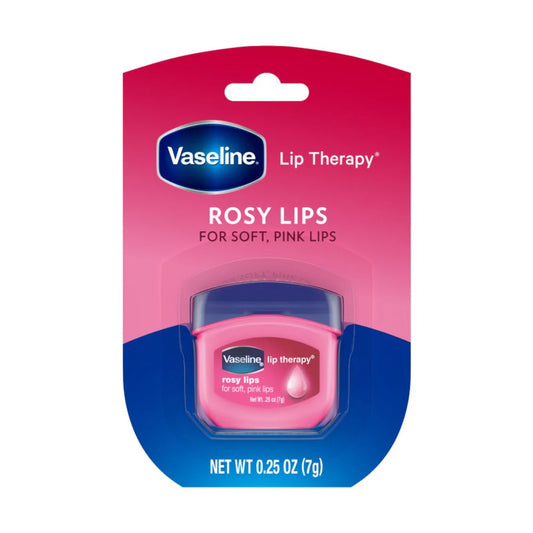 Vaseline Lip Therapy Rosy Lips – For Soft, Pink Lips - 7g